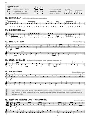 Essential Elements Band with EEi: Eb Alto Saxophone, Book 1,Used