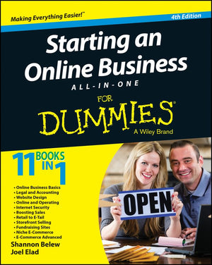 Starting an Online Business AllinOne For Dummies,Used
