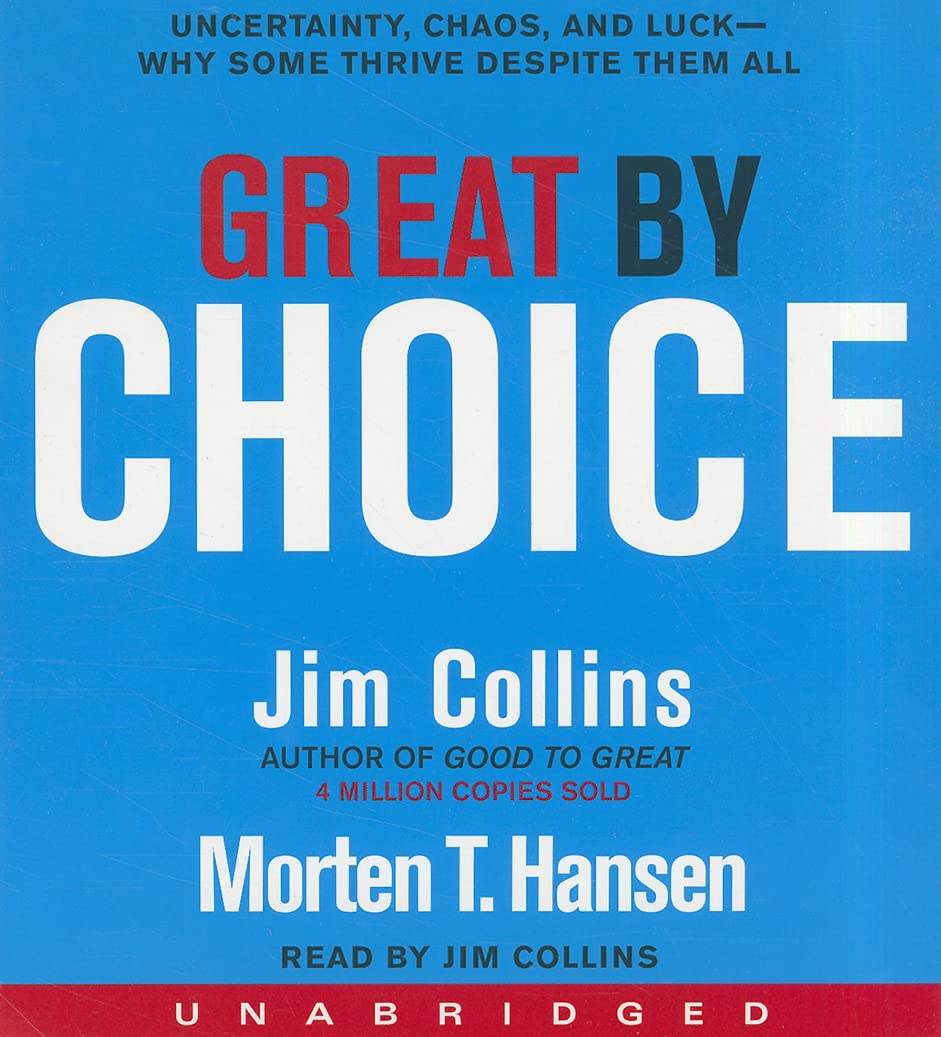 Great by Choice CD (Good to Great, 5),Used