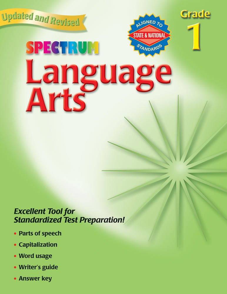 Language Arts, Grade 1 (Spectrum),Used