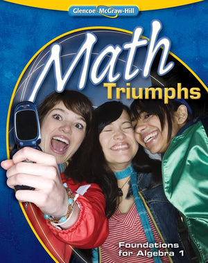 Math TriumphsFoundations for Algebra 1 (MERRILL ALGEBRA 2),New