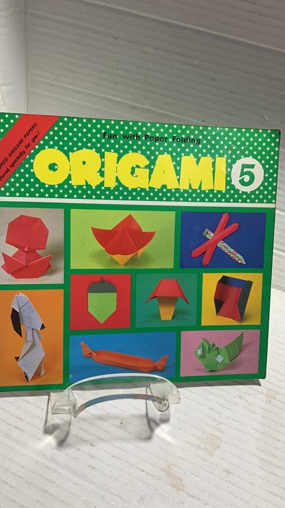 Origami Book 5  Mushroom, Gondola,Used