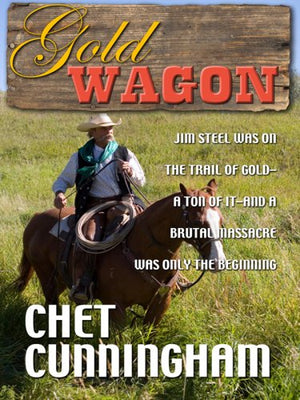 Gold Wagon (Wheeler Large Print Western),Used