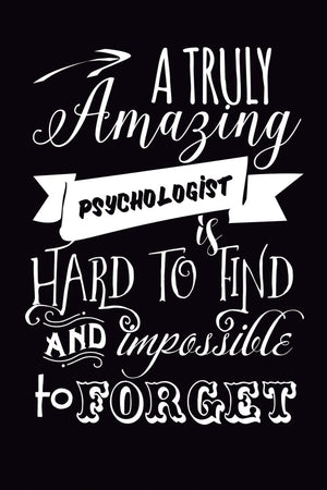Psychologist Gift: Notebook 6x9, 110 Pages, Ruled, cool appreciation gift for Psychology students, men, women, male, female. Gre,Used