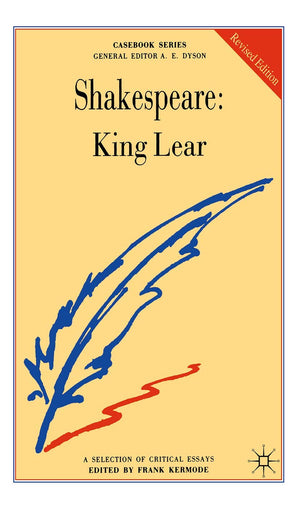 Shakespeare: King Lear (Casebooks Series, 75),Used