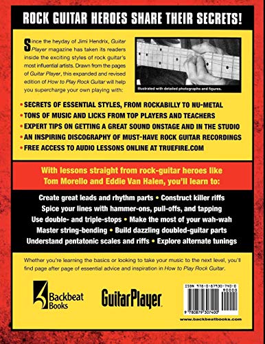 How to Play Rock Guitar: The Basics & Beyond (Guitar Player Musician's Library),Used