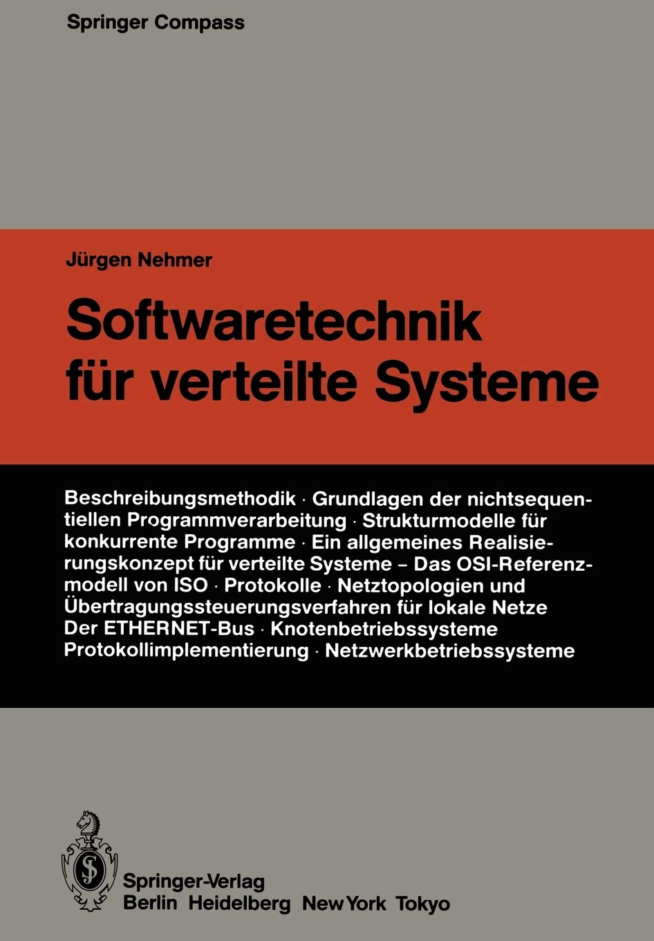 Softwaretechnik fr verteilte Systeme (Springer Compass) (German Edition),Used