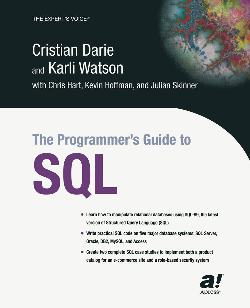 The Programmer's Guide to SQL,New