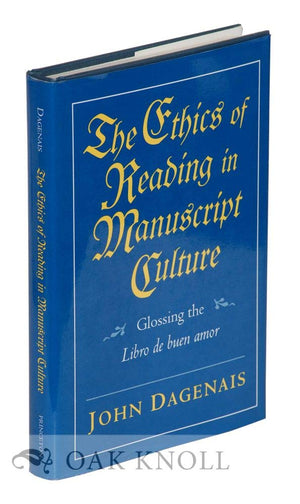The Ethics of Reading in Manuscript Culture,Used