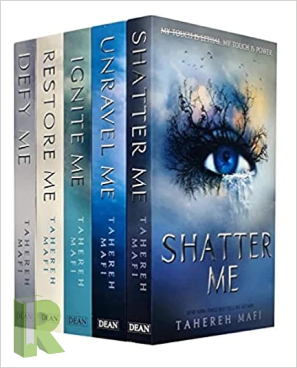 Shatter Me Series Collection 5 Books Set By Tahereh Mafi (Shatter, Restore, Ignite, Unrave, Defy Me),New