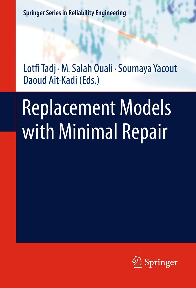Replacement Models With Minimal Repair (Springer Series In Reliability Engineering),Used