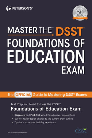 Master the DSST Foundations of Education Exam,Used