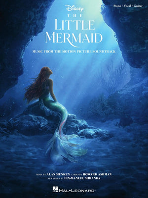 The Little Mermaid  Music from the 2023 Motion Picture Soundtrack Piano/Vocal/Guitar Souvenir Songbook (Disney),New