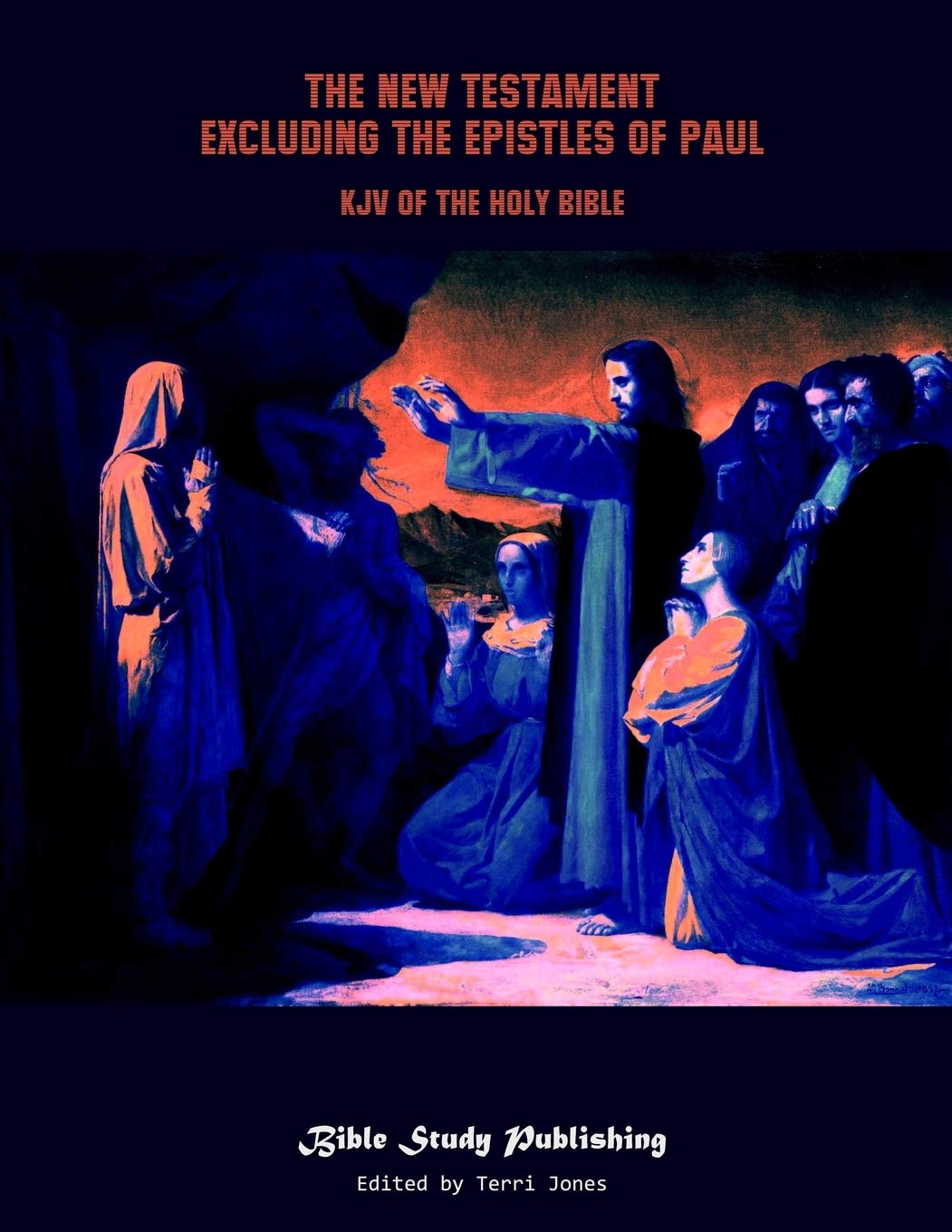 The New Testament Excluding the Epistles of Paul: KJV of the Holy Bible,Used