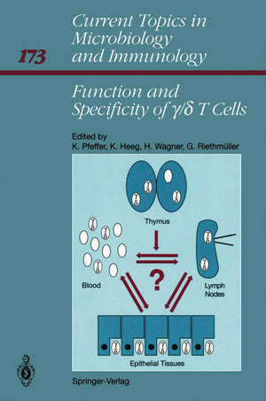 Function And Specificity Of ?/D T Cells: International Workshop, Schlo Elmau, Bavaria, Frg October 1416, 1990 (Current Topics I,Used