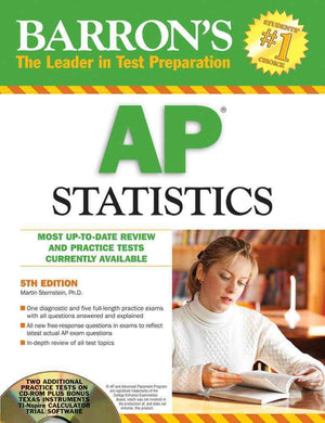 Barron's AP Statistics (Barron's: The Leader in Test Preparation),New