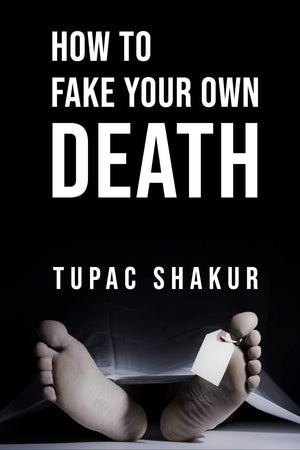 How to Fake Your Own Death: Inappropriate, outrageously funny joke notebook disguised as a real 6x9 paperback  fool your friend,Used