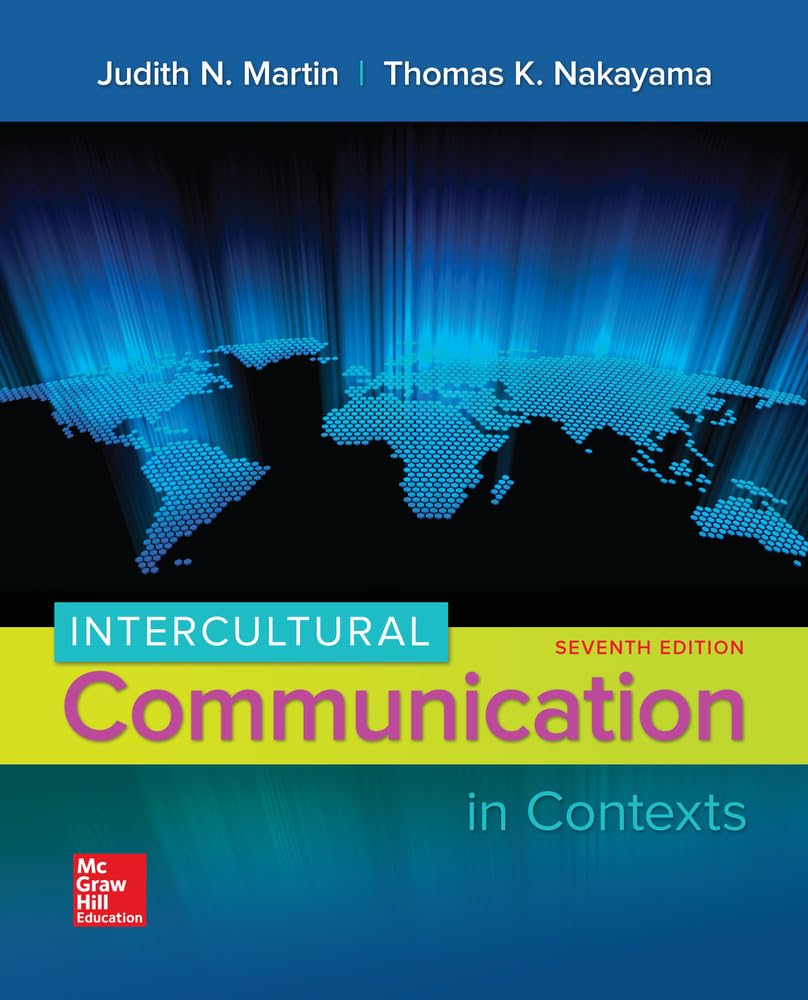 Intercultural Communication In Contexts,New