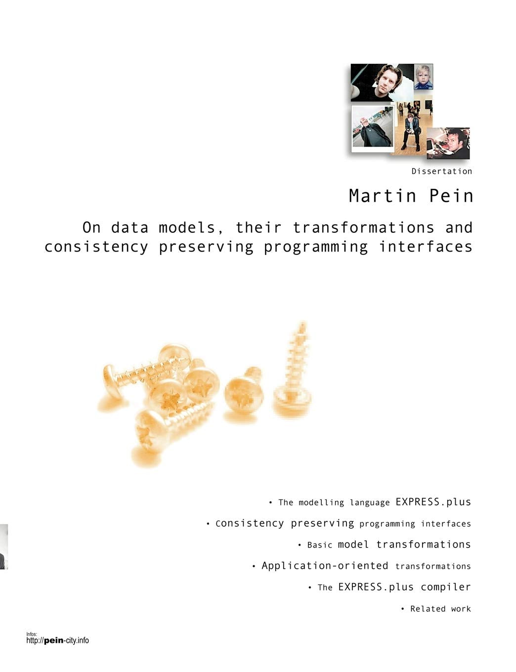 On Data Models, Their Transformations and Consistency Preserving Programming Interfaces (German Edition),Used