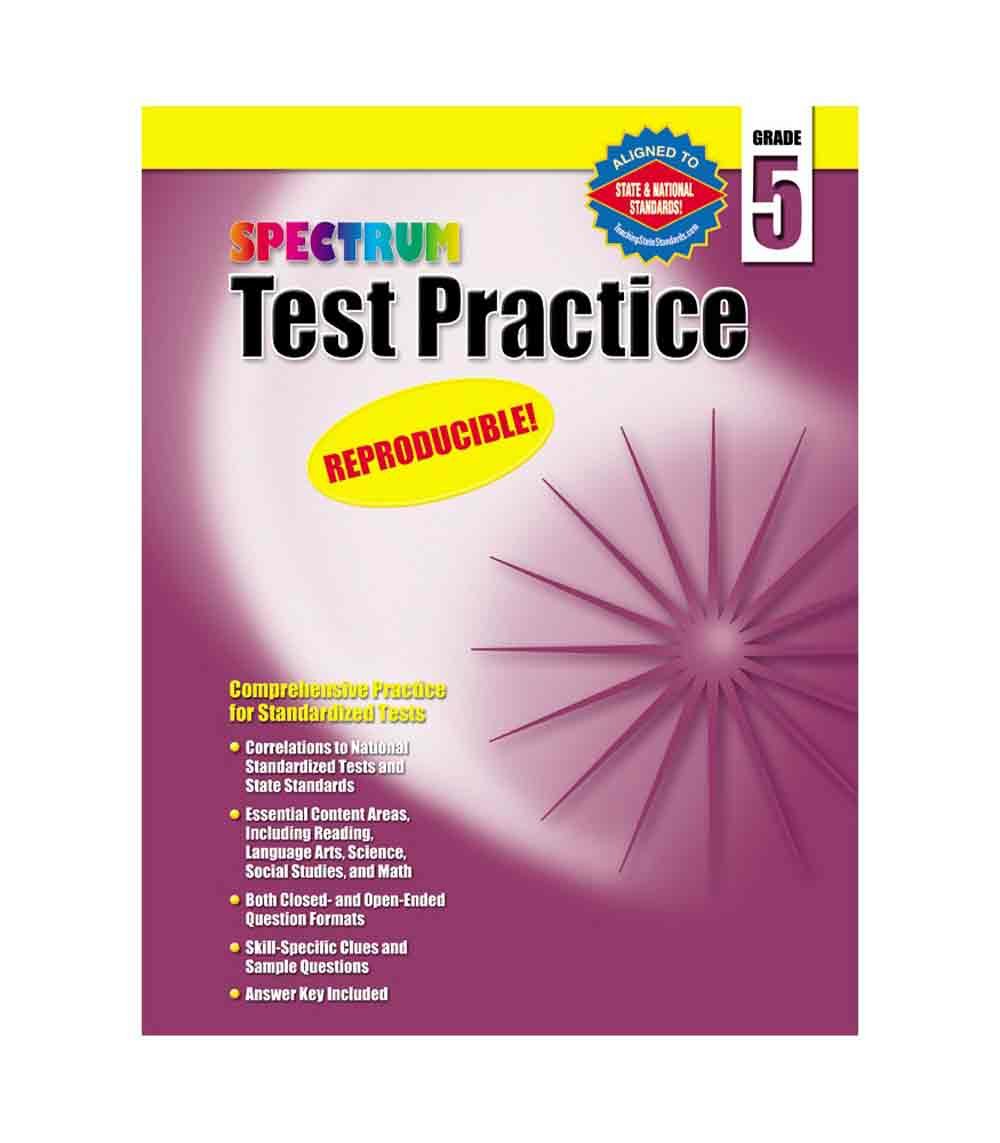 Test Practice, Grade 5,Used