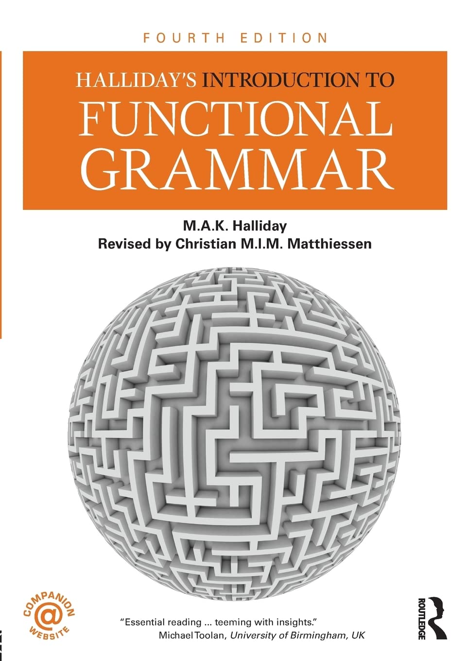 Halliday's Introduction to Functional Grammar,Used