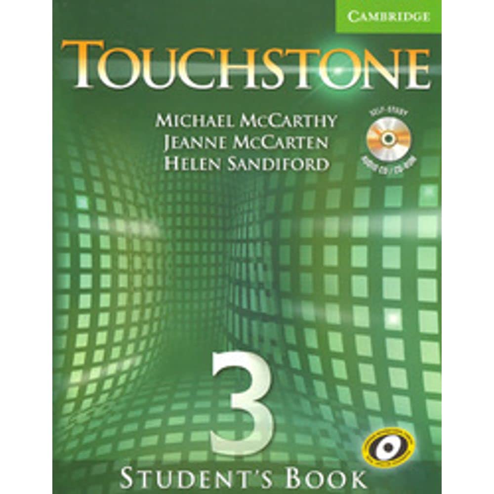 Touchstone Level 3 Student's Book with Audio CD/CDROM,Used