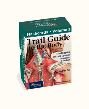 Trail Guide To The Body Flashcards 6Th Edition Volume 1: Skeletal System,New