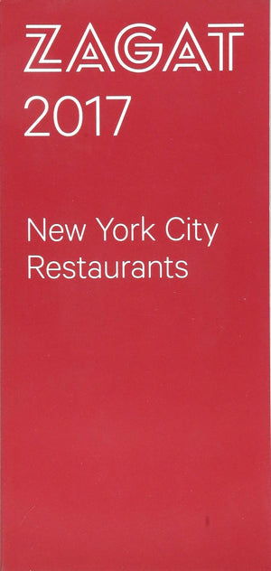 2017 New York City Restaurants (Zagat),New