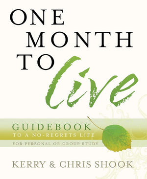 One Month to Live Guidebook: To a NoRegrets Life,Used