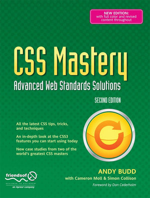 CSS Mastery: Advanced Web Standards Solutions (Black & White),Used