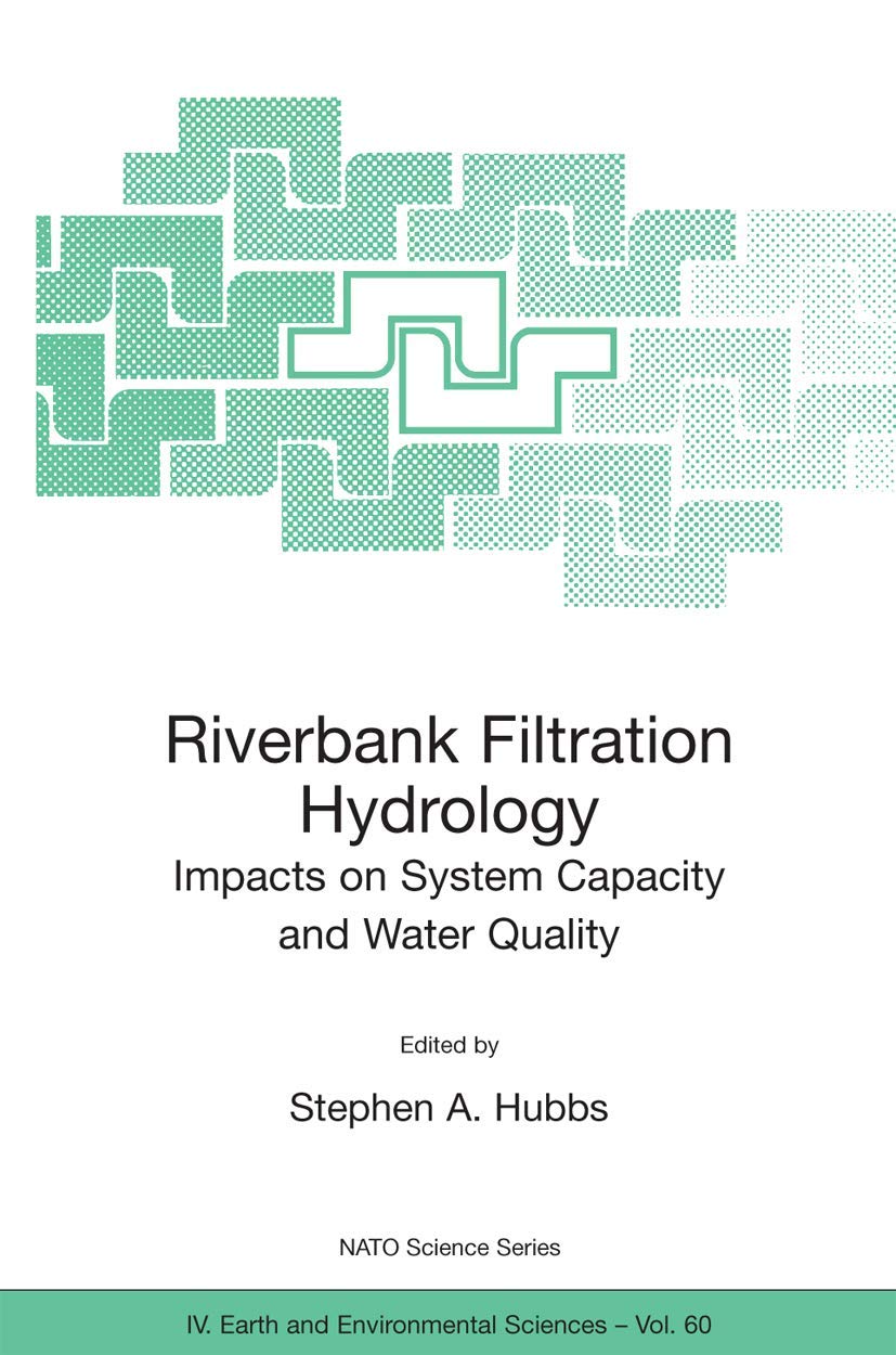 Riverbank Filtration Hydrology (NATO Science Series: IV:, 60),Used