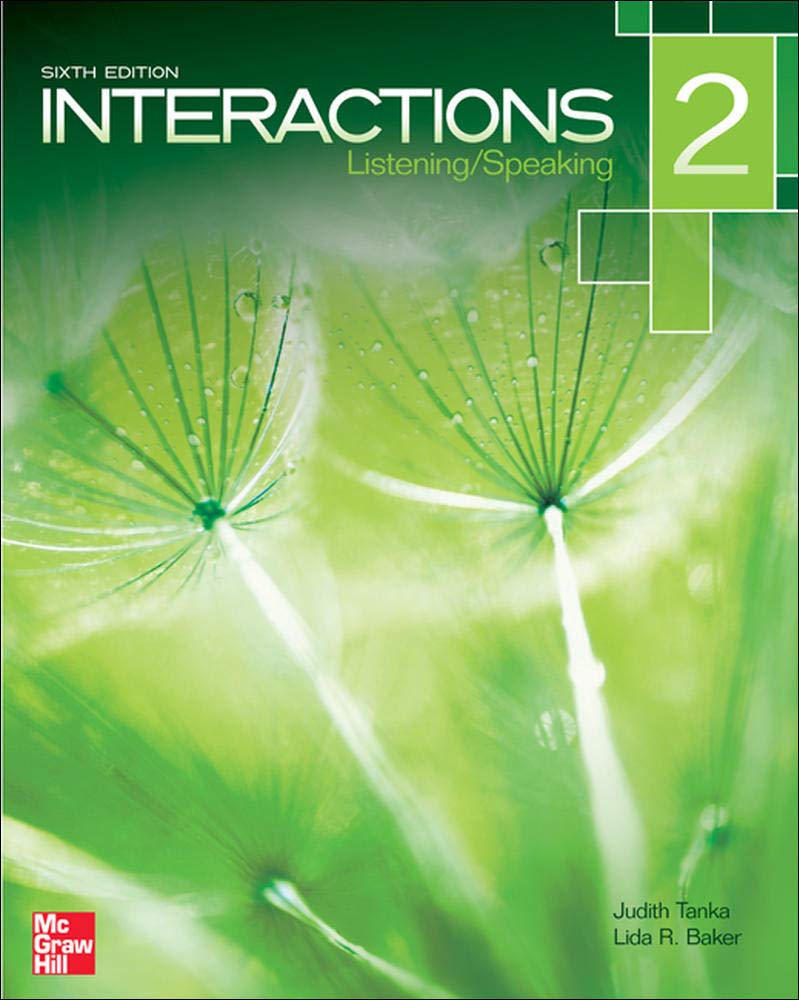 Interactions Level 2 Listening/Speaking Student Book (Book Only / No Access Code provided),New
