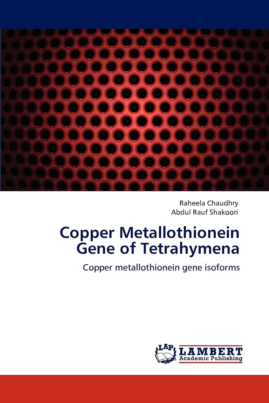 Copper Metallothionein Gene of Tetrahymena: Copper metallothionein gene isoforms,Used