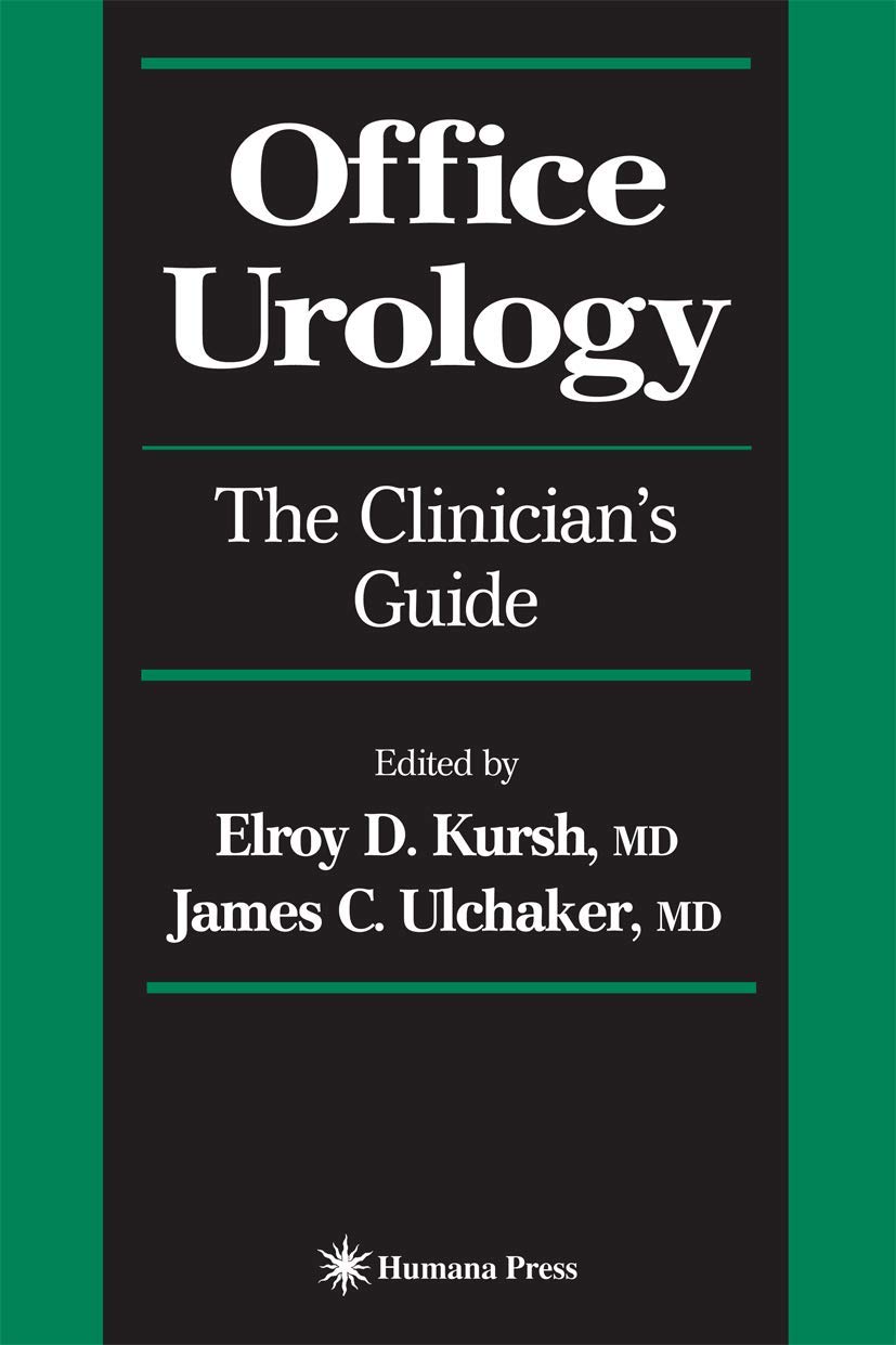 Office Urology: The Clinician's Guide (Current Clinical Urology),Used