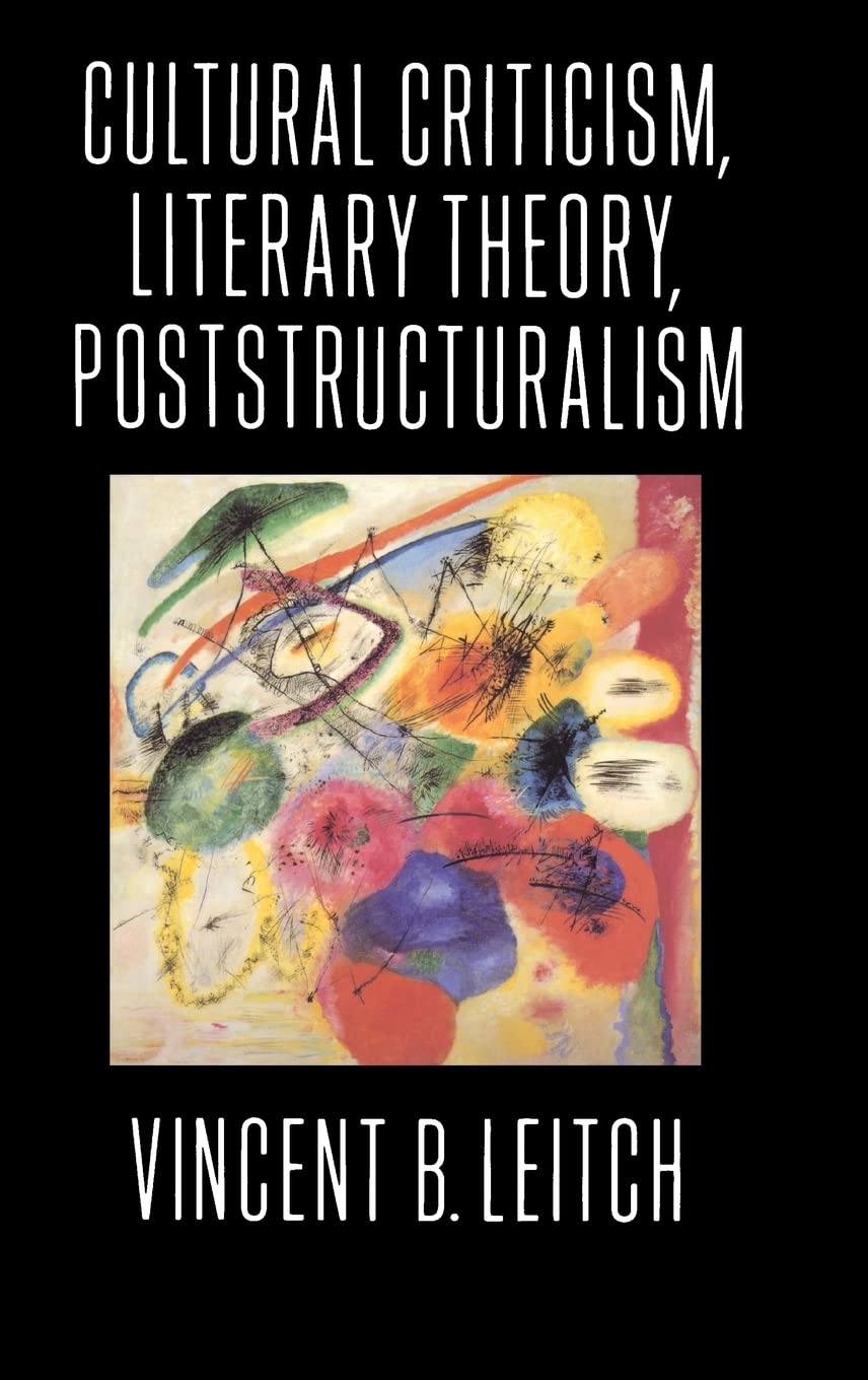 Cultural Criticism, Literary Theory, Poststructuralism,Used
