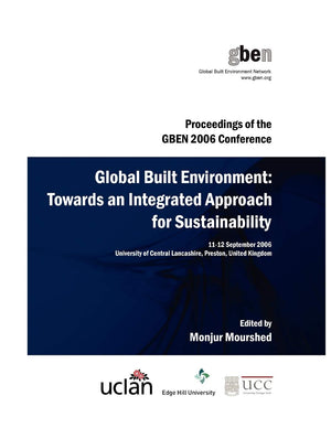 Global Built Environment: Towards An Integrated Approach For Sustainability,Used