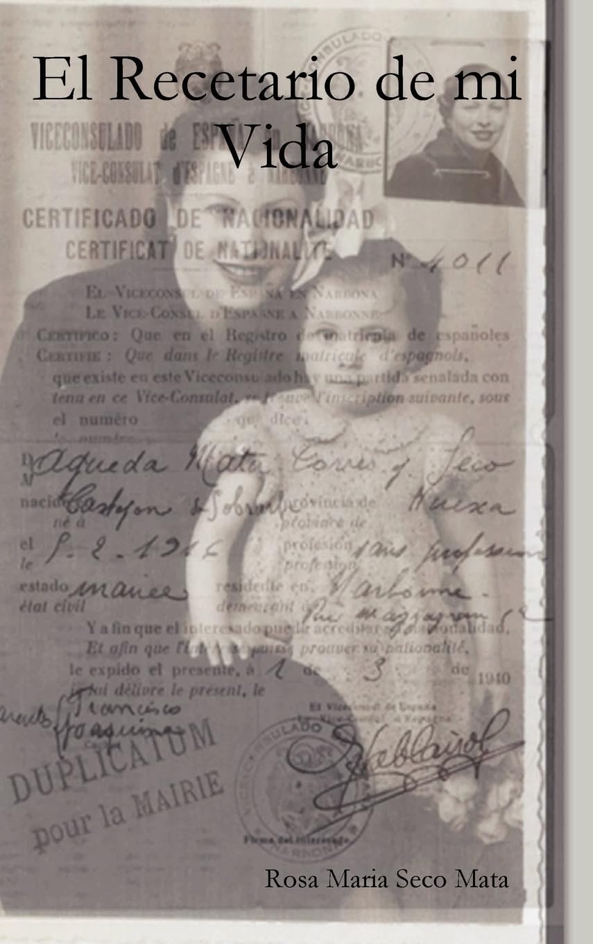 El Recetario de mi Vida (Spanish Edition),Used