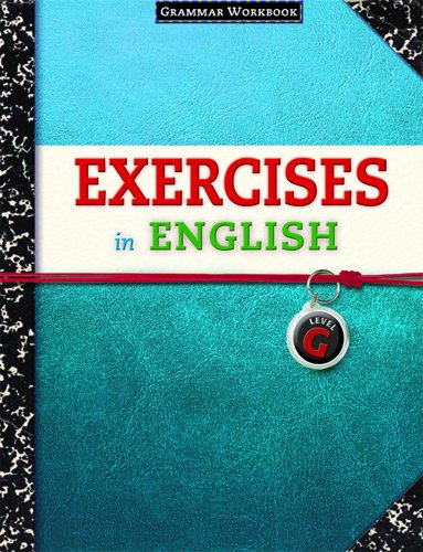 Exercises in English Level G: Grammar Workbook  Grade 7,Used