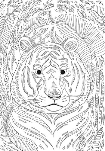 Tropical Coloring Book & Word Search,Used