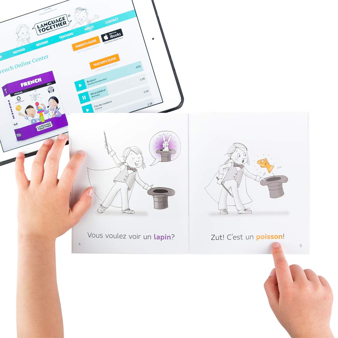 French For Kids Set 1: Beginning Books Pack  10 First Readers With Online Audio  Start Learning French The Fun, Easy Way (Ages ,Used