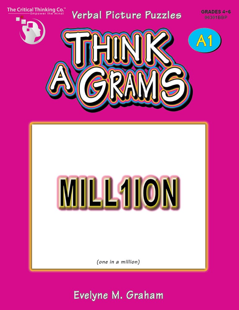 ThinkAGrams A1  Verbal Picture Puzzles (Grades 46),Used