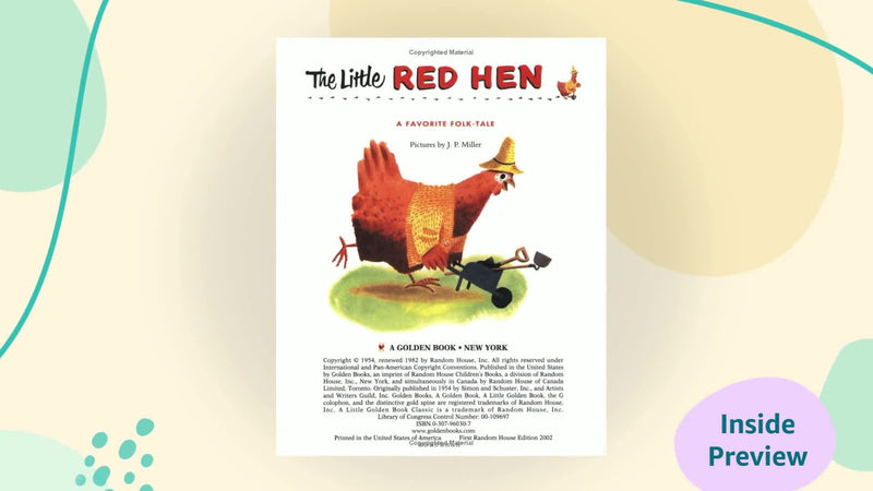 The Little Red Hen (Little Golden Board Books),Used