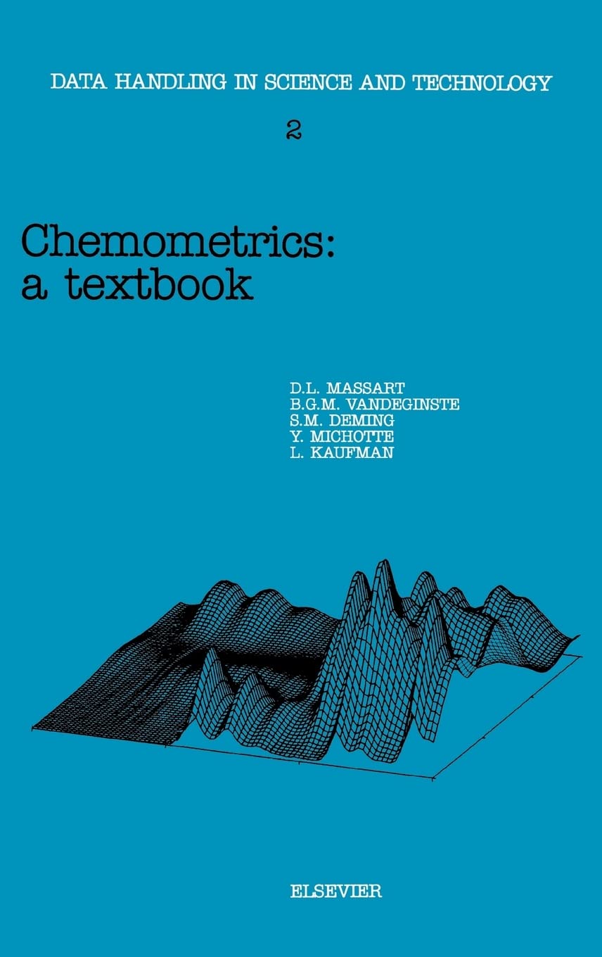 Chemometrics: A Textbook (Volume 2) (Data Handling in Science and Technology, Volume 2),Used