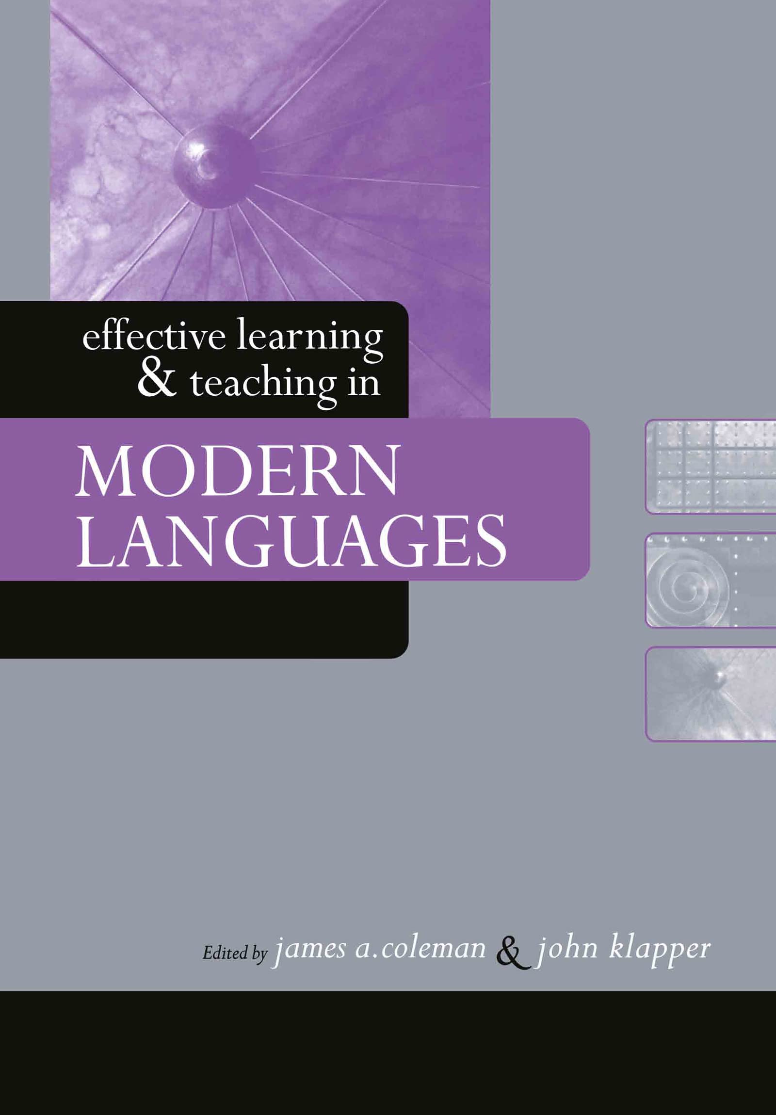 Effective Learning and Teaching in Modern Languages (Effective Learning and Teaching in Higher Education),Used