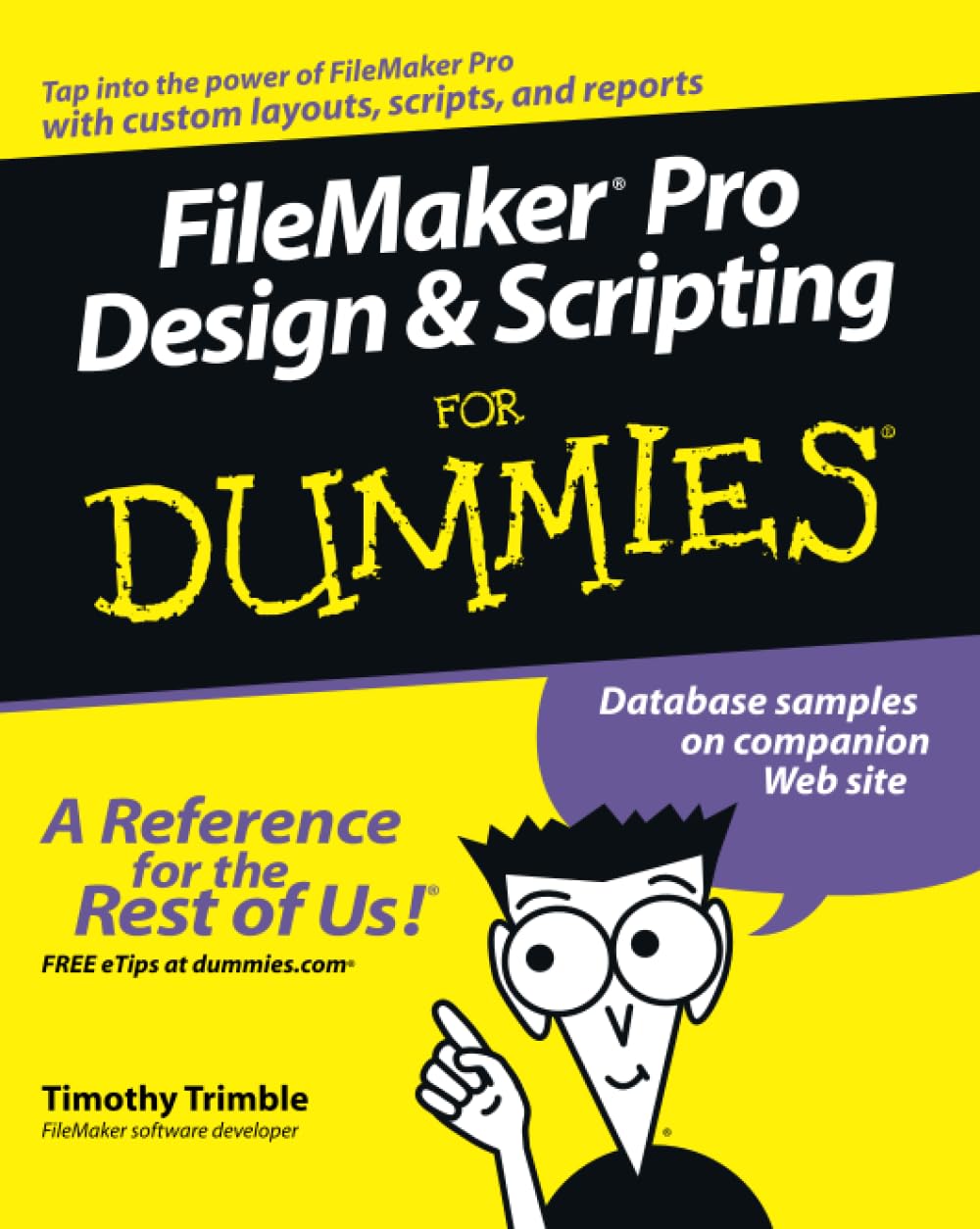 Filemaker pro Design & Scripting for Dummies,New