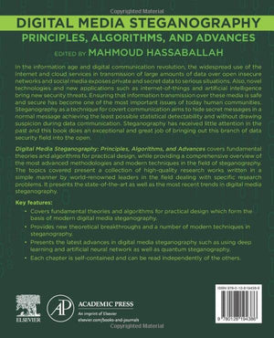Digital Media Steganography: Principles, Algorithms, and Advances,Used