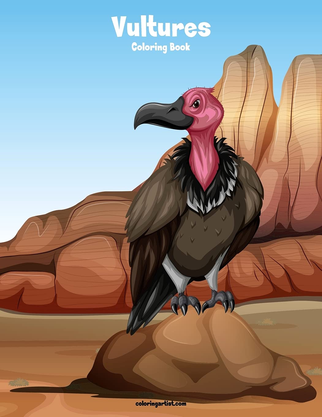 Vultures Coloring Book 1,Used
