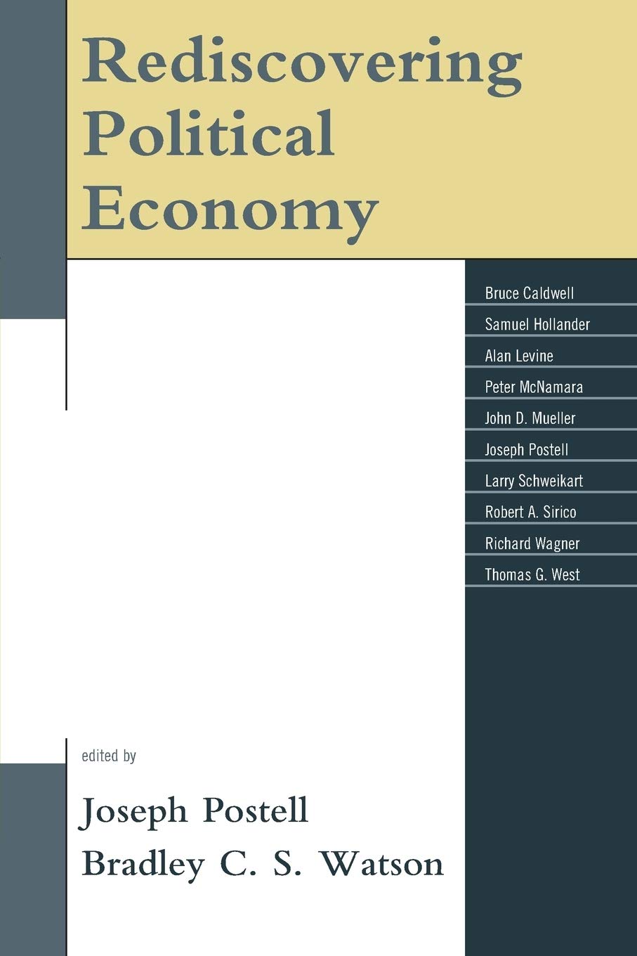 Rediscovering Political Economy,Used