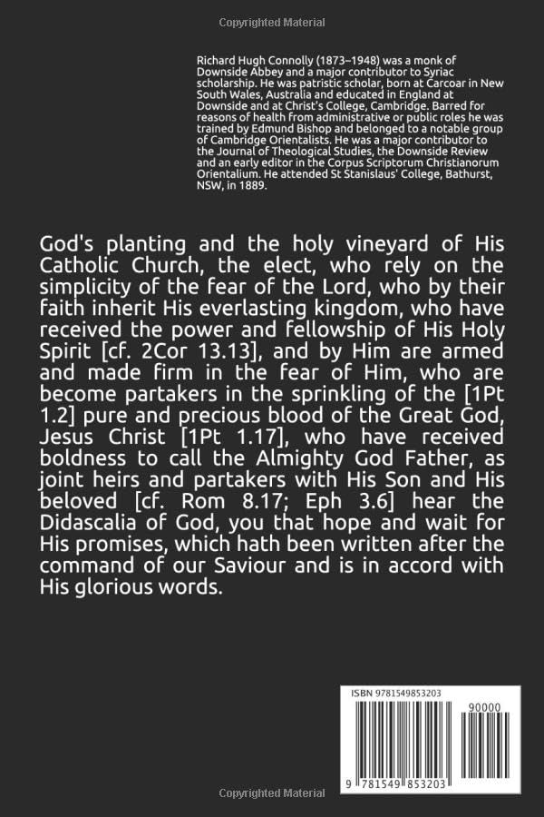The Didascalia Apostolorum: The Teaching of the Twelve Apostles,Used