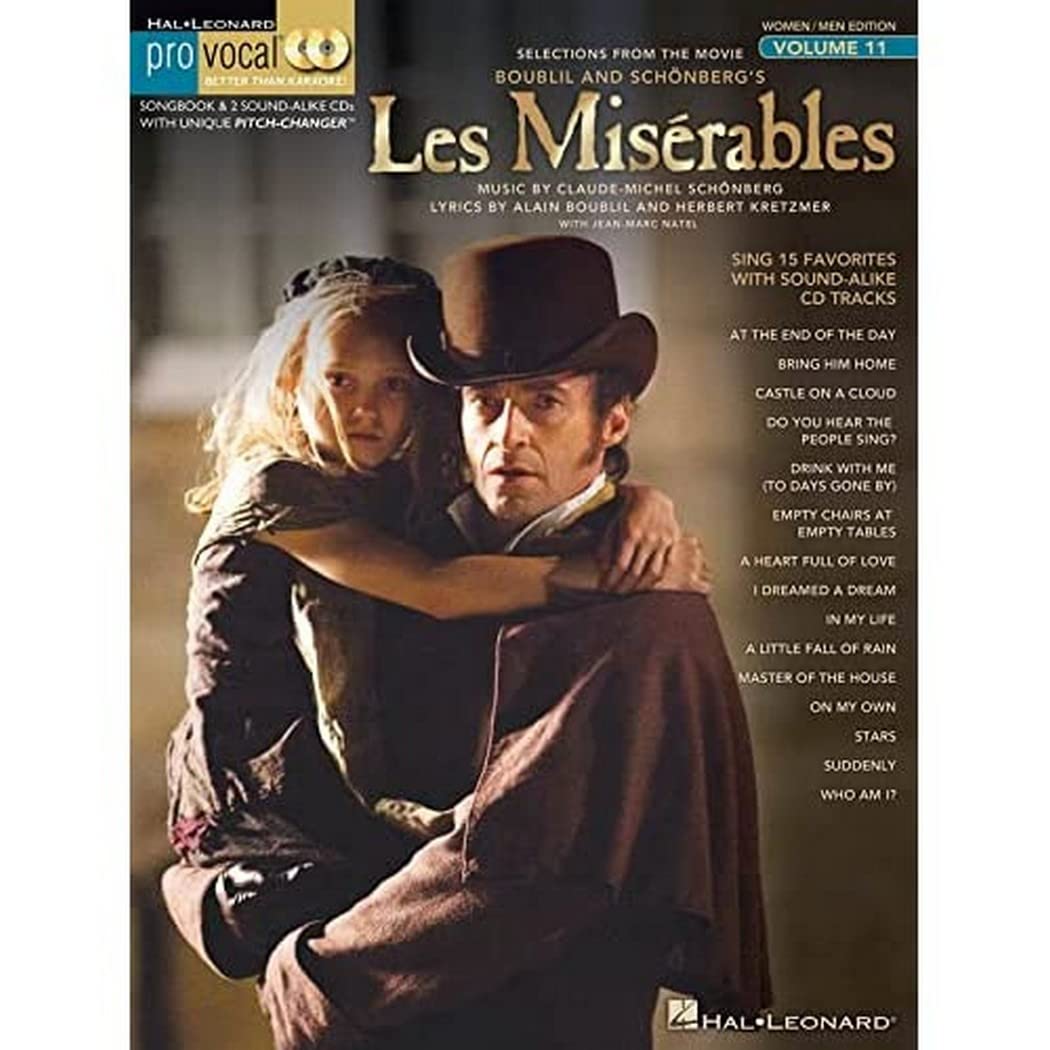Les Miserables: Pro Vocal Women/Men Edition Volume 11 (Hal Leonard Pro Vocal),Used